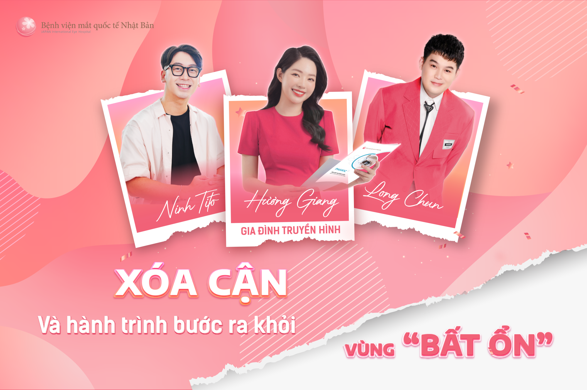 XÓA CẬN VÀ CÂU CHUYỆN CỦA NHỮNG NGƯỜI TRẺ DÁM RA KHỎI VÙNG "BẤT ỔN"