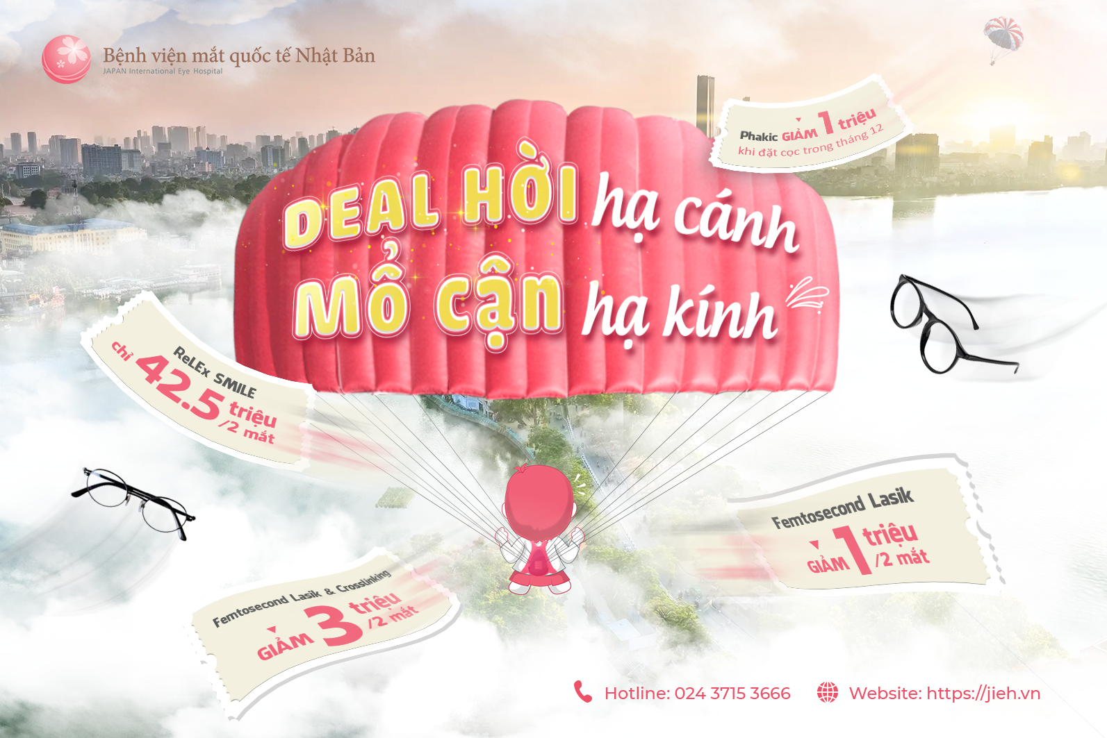 DEAL HỜI MỔ CẬN CHUẨN NHẬT, MẮT SÁNG ĐÓN 2024 BỨT PHÁ