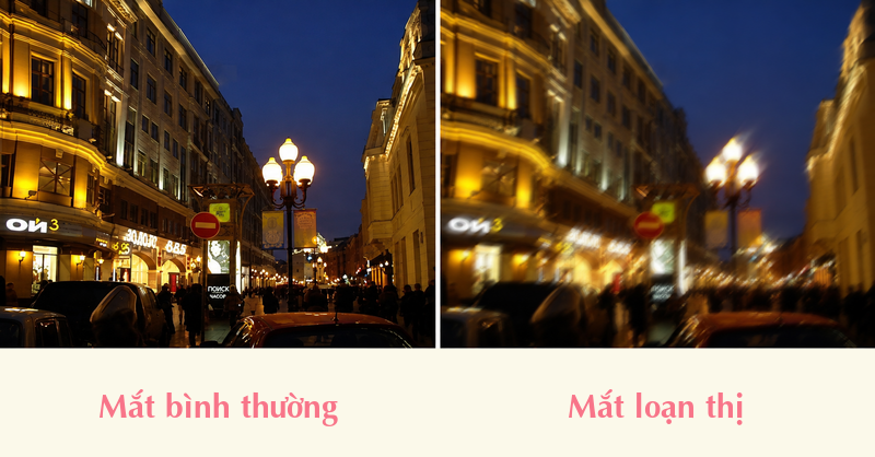Tầm nhìn của người loạn thị Tầm nhìn của người loạn thị